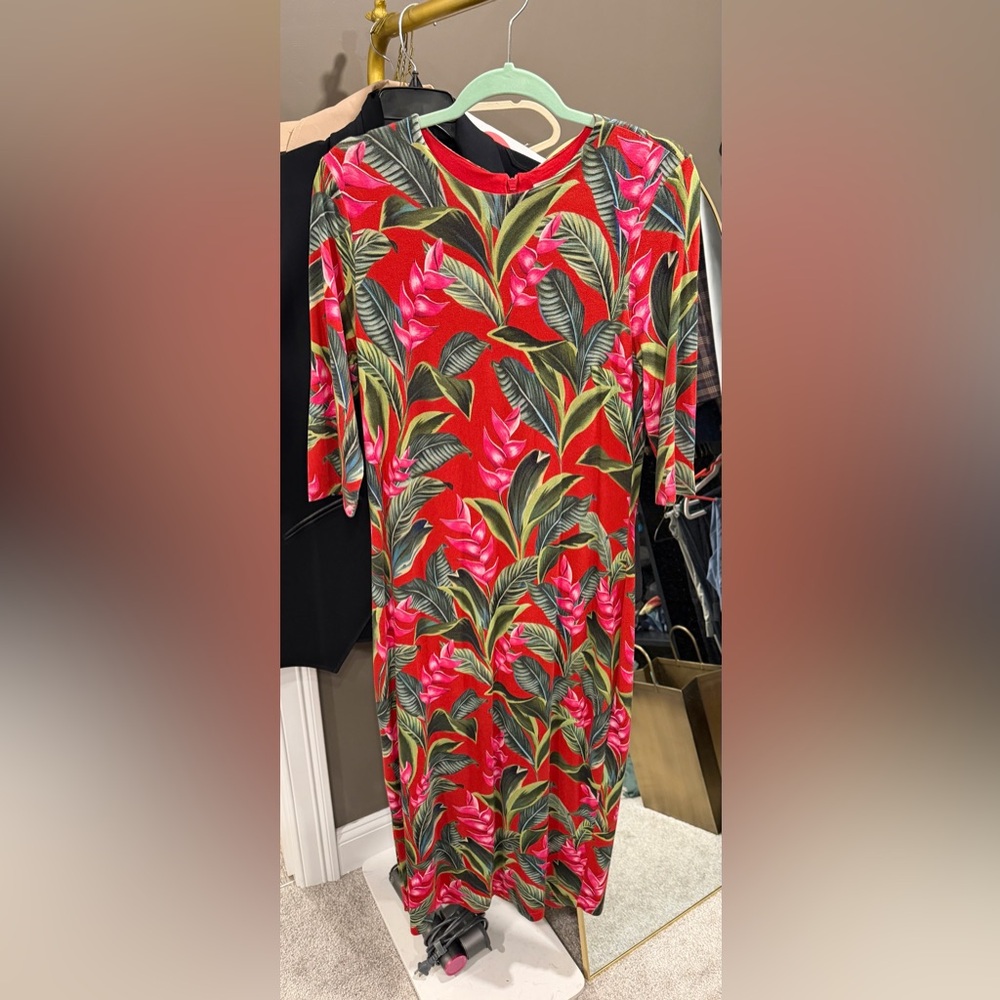 Farm Rio Garden Midi Dress Size Large